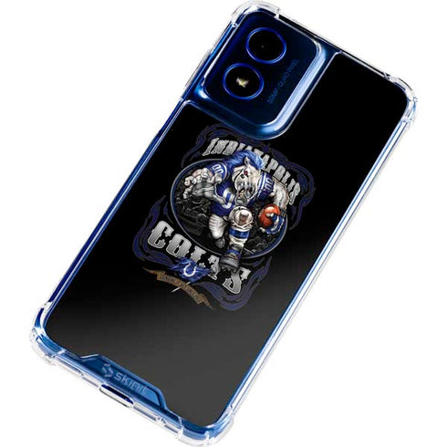 Liquid Blue NFL Indianapolis Colts Running Back Moto G 5G (2024) Clear Case
